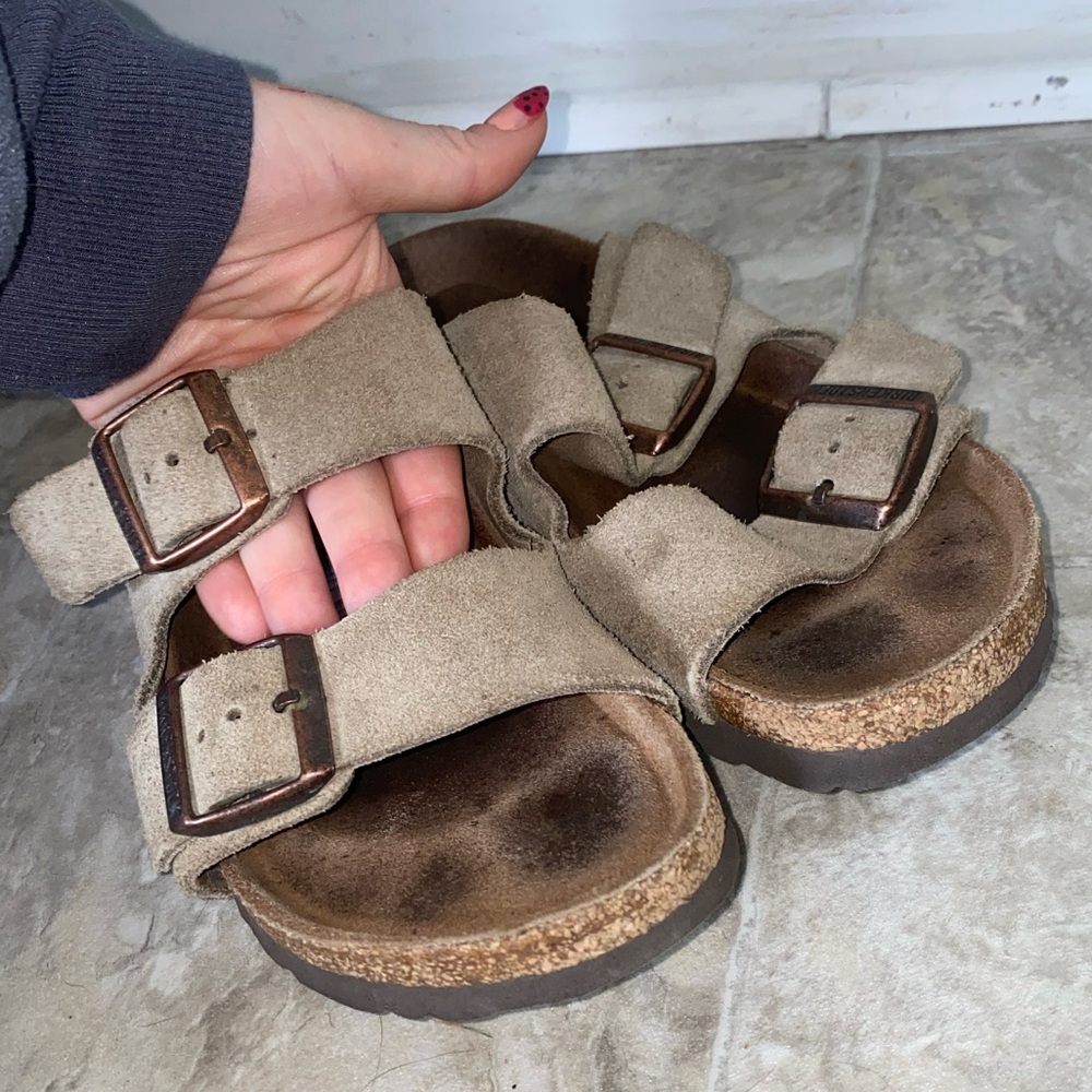 Taupe Birkenstocks sandals | EU size 37, US size women’s 6.5
